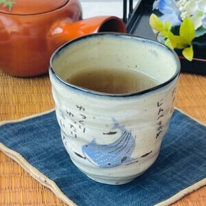 日本茶杯 鲸鲨 日本制造