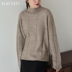 Sweater/Knitwear Check Short Sleeve [2024 NEW]