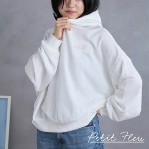 Hoodie Dolman Sleeve Embroidered Logo