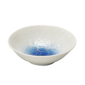 【日本製】ちゅら　4.0鉢　藍色　箱入り　夏　海　空　和皿