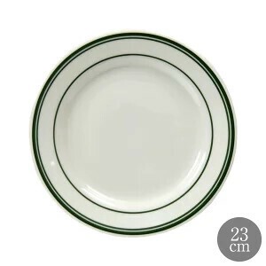 Main Plate Green 23cm