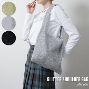 再入荷　エコ ラメショルダーバック  2024人気　 chouchou東京