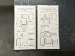 剪贴簿装饰品 画框 古铜色 LETTERPRESS