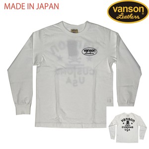 vanson CUSTOMS PT. LONG SLEEVE TEE (長袖Tシャツ)