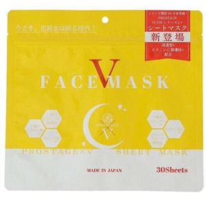 エム・ワイ 〈PROSTAGE〉×V フェイスマスク 30枚入