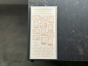 剪贴簿装饰品 Botanical 粉色 LETTERPRESS