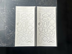 剪贴簿装饰品 画框 LETTERPRESS 合作