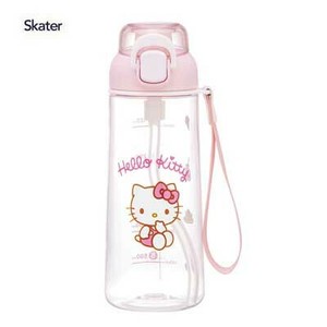 Water Bottle Hello Kitty One Push Skater 630ml