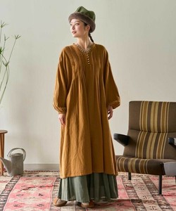 Casual Dress Pintucked Dress