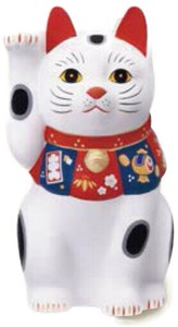 Animal Ornament MANEKINEKO White Inbound