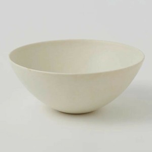 Mino ware Main Dish Bowl White Made in Japan