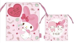 Pouch My Melody Drawstring Bag Sanrio Characters