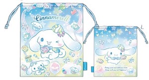 Pre-order Pouch Drawstring Bag Sanrio Characters Cinnamoroll