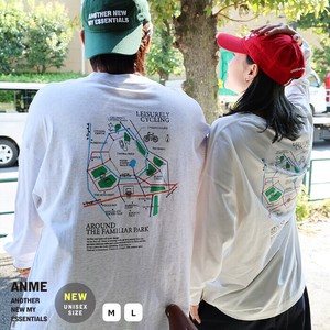 パーク プリント 長袖 Tシャツ