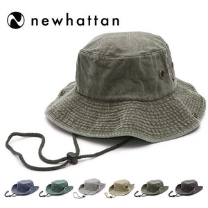 ニューハッタン【NEWHATTAN】1522 BucketHat バケットハット 帽子 バケハ サファリハット ユニセックス
