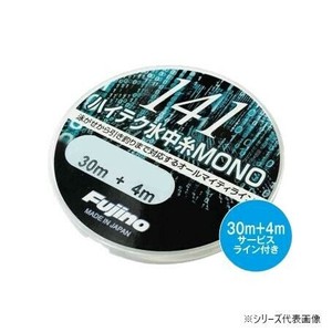 Fujino(フジノ)　141ハイテク水中糸MON　30m+別サイズ4m付　A-8　0.1+0.15号
