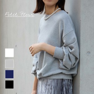 Hoodie Puff Sleeve Lined Sweatshirt