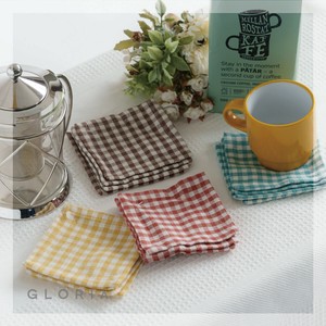Coaster Kitchen Gingham Check Knickknacks Set of 4
