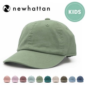 ニューハッタン【NEWHATTAN】K01 / JK01 Baseball Low Cap -twill kids- キャップ キッズ 帽子 子供