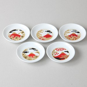 【お取り寄せ商品】富士彩々小皿揃 【美濃焼】