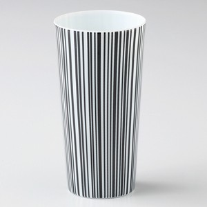 【お取り寄せ商品】モダンカップL ストライプC 【美濃焼】