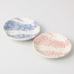 【お取り寄せ商品】華流水 小皿ペア 【美濃焼】