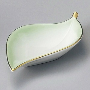 渕金ヒワ吹リーフ小付　強化磁器 日本製 和食器　耐熱