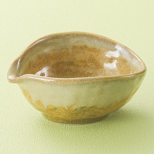 金結晶新片口鉢 日本製 和食器　耐熱