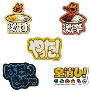 ぷよぷよ ドット ダイカットミニステッカー