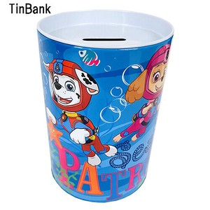 パウパトロール 缶 貯金箱