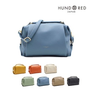 (HUND RED)タックポケットショルダーバッグ　レディース シンプル カジュアル