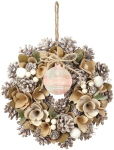 【2024新作】完成品 クリスマスリース　25cm