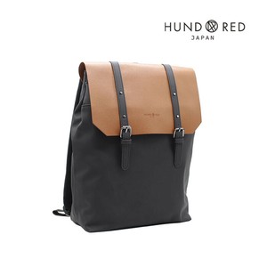 (HUND RED)フラップデザインバイカラーリュック　メンズ レディース カジュアル