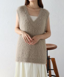 Vest/Gilet V-Neck Feather