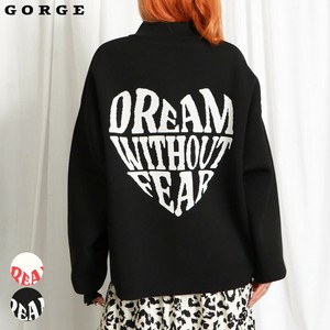 スポンディッシュハートZIPカーディガン