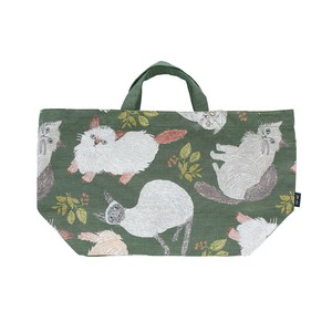 Tote Bag Matsuo Miyuki Boat and Tote Cat&Leaf