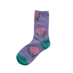 Crew Socks Matsuo Miyuki Socks Plants Nadeshiko