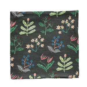 Cushion Cover Matsuo Miyuki Cushion cover Flowers02 BK