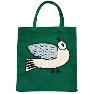 Tote Bag Matsuo Miyuki Embroidery Mini bag Bird01