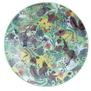 Divided Plate Nathalie Lete Plate Bambi