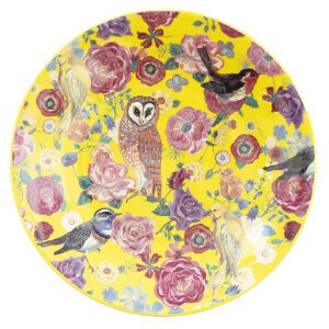 Divided Plate Nathalie Lete bird