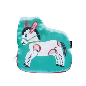 Pouch Nathalie Lete Satin pouch Donkey