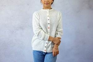 Sweater/Knitwear Colorful High-Neck Alpaca