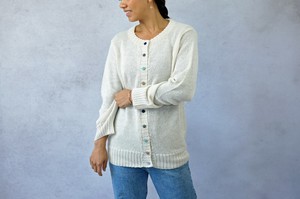 Sweater/Knitwear Crew Neck Colorful Alpaca