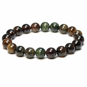 Gemstone Bracelet Opal/Tourmaline Natural Stone 9mm