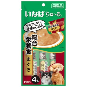 [いなばペットフード]いなば　ちゅーる　総合栄養食　まぐろ14g×4P