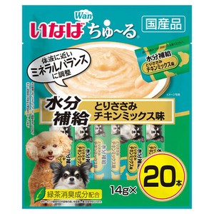 [いなばペットフード] いなば　ちゅーる　水分補給　とりささみ　チキンミックス味14g×20P