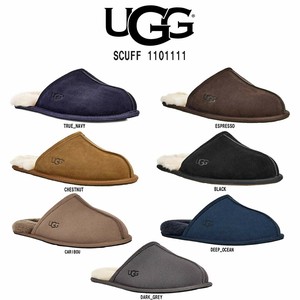 UGG(アグ)ムートン スリッパ スリッポン サンダル ルームシューズ スカッフ メンズ 男性用 靴 1101111