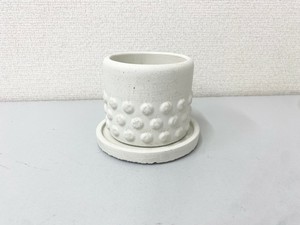 【ﾎﾟｯﾄ】ﾃﾞﾐﾘﾘｰﾕﾎﾟｯﾄLW（受皿付）【ﾎﾜｲﾄ】