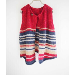 Vest/Gilet Multi Border Boucle 2-way [2024 A/W NEW]